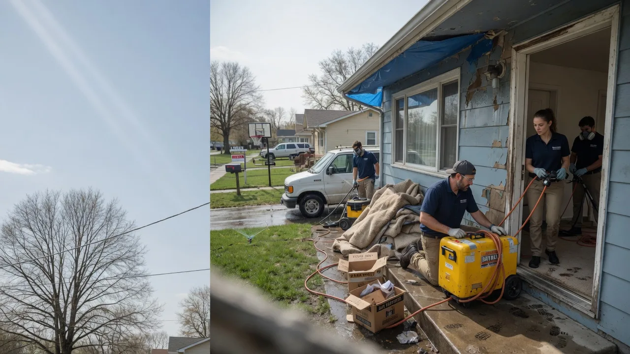 Basement Flood Cleanup in Round Top, TX near me